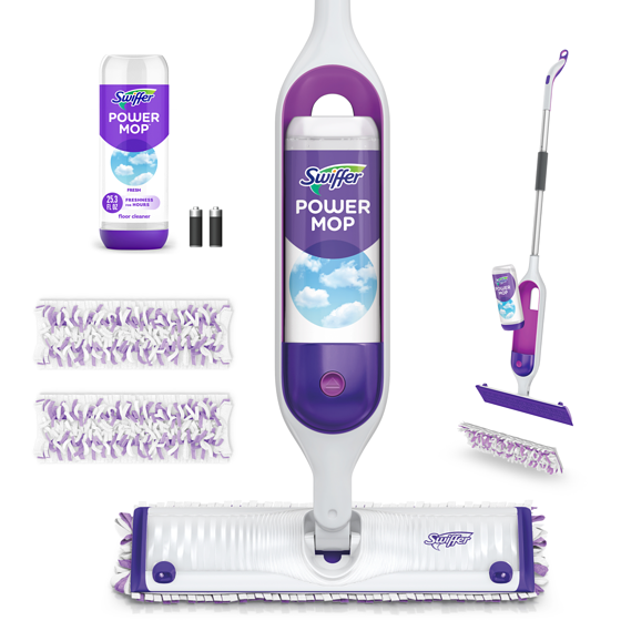 Swiffer Trousse SuperVadrouille multi-surfaces pour le nettoyage des planchers, parfum Frais 1 ea, 41,99 $/1ch