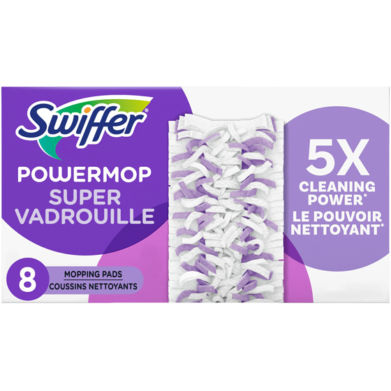Swiffer PowerMop Multi-Surface Mopping Pad Refills, 8 count 8 ea, $2.13/1ea
