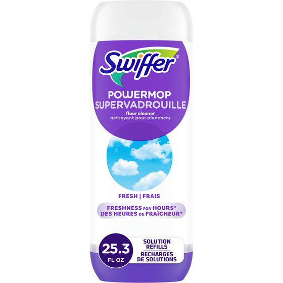 Swiffer PowerMop Floor Cleaning Solution with Fresh Scent, . 750 ml, $1.27/100ml