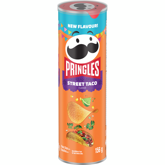 Pringles Potato Chips Street Taco Flavour 156 g, $1.76/100g