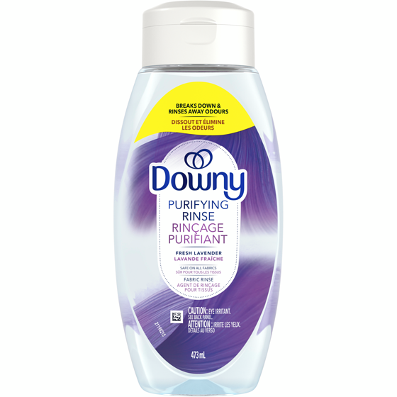 Downy Purifying Rinse Laundry Odour Remover and Fabric Softener, Fresh Lavender fl oz., Safe On All Fabrics, HE Compatible 473 ml, $1.06/100ml