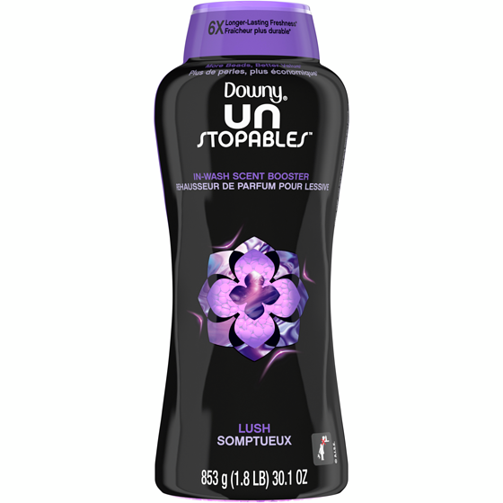 Downy Perles rehausse-parfum pour la lessive Unstopables, Somptueux 853 g, 2,58 $/100g