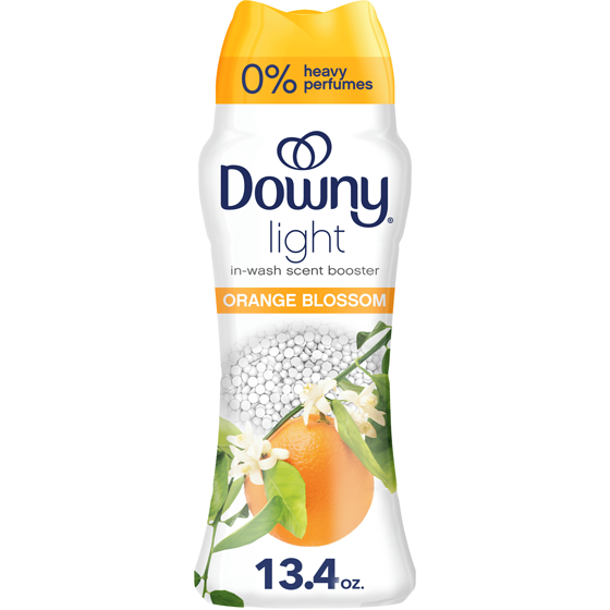Downy Light Laundry Scent Booster Beads for Washer, Orange Blossom Scent, with No Heavy Perfumes 379 g, $3.96/100g