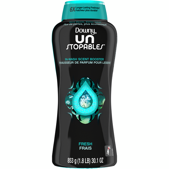 Downy Unstopables In-Wash Laundry Scent Booster Beads, Fresh 853 g, $3.16/100g