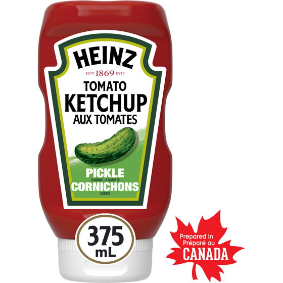 Heinz Pickle Ketchup 375 ml, $1.14/100ml
