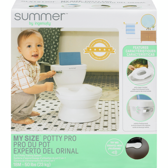 Summer's My Size Potty Pro 18m 1 ea, $43.50/1ea