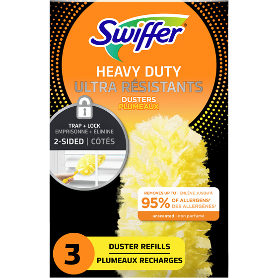 Swiffer Dusters Heavy Duty Multi-Surface Duster Refills for Cleaning, Unscented, 3 Count 3 ea, $3.16/1ea
