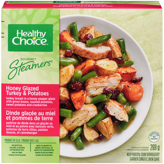 Healthy Choice Gourmet Steamers Honey Glazed Turkey & Potatoes 269 g, $1.49/100g