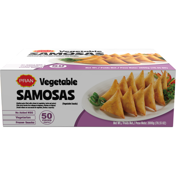 PRAN Samosa 2 kg, $0.75/100g