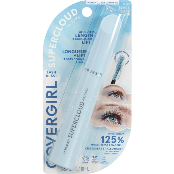 Cover Girl Lash Blast Supercloud Mascara Black - 805 10 ml, $159.90/100ml