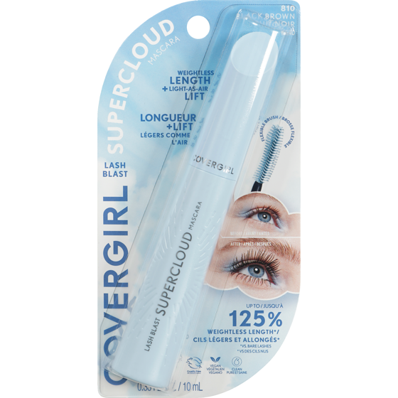 Cover Girl Mascara 810 Black Brown 10 ml, $159.90/100ml