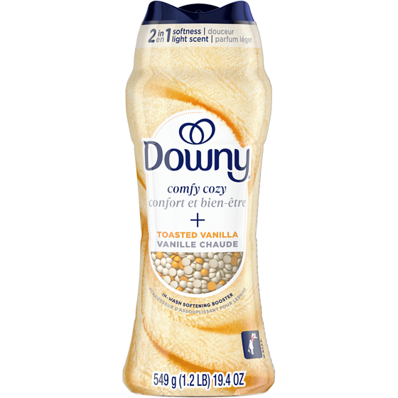 Downy Comfy Cozy In-Wash Laundry Scent Booster Beads, Toasted Vanilla Scent, Softness and Freshness 549 g, $3.28/100g