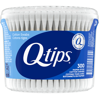 Q-tips Coton-tiges  300 ea, 0,02 $/1ch