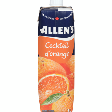 Allen’s Cocktail d'orange 1 l, 0,17 $/100ml