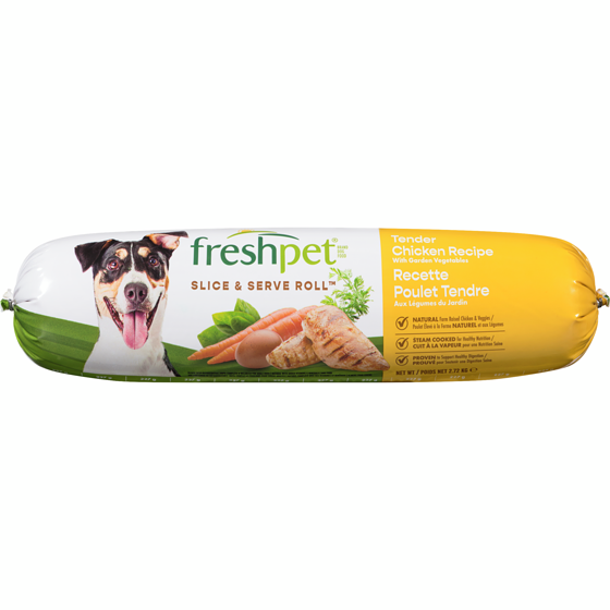Freshpet Aliment pour chiens recette poulet tendre aux légumes du jardin 2.72 kg, 0,92 $/100g