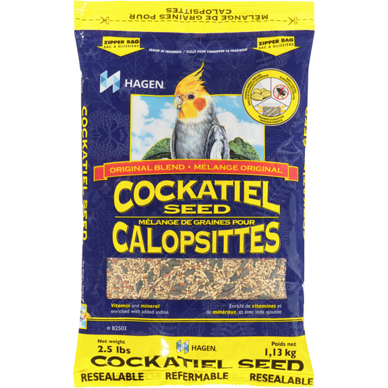 Hagen Cockatiel Seed Original Blend 1.13 kg, $1.06/100g