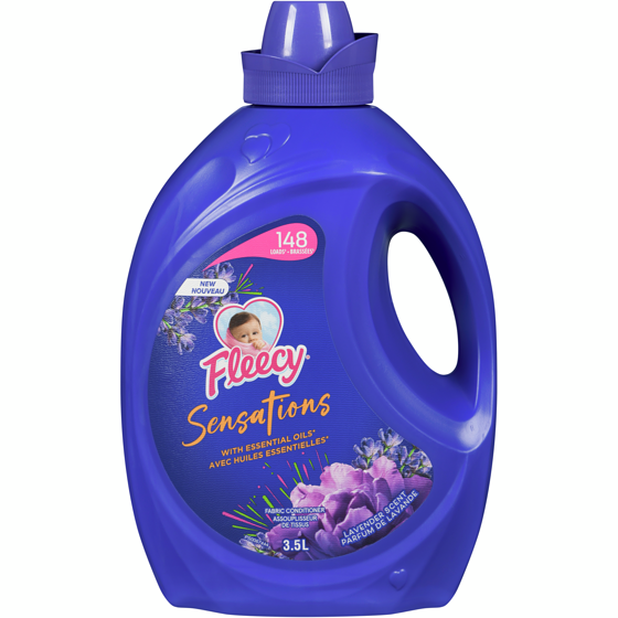 Fleecy Sensations Fabric Conditioner Lavender Scent 3.5 l, $0.37/100ml