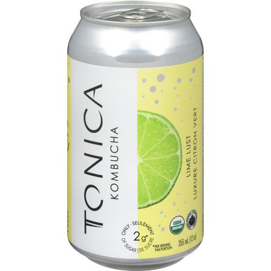 Tonica Kombucha Lime Lust 355 ml, $1.12/100ml