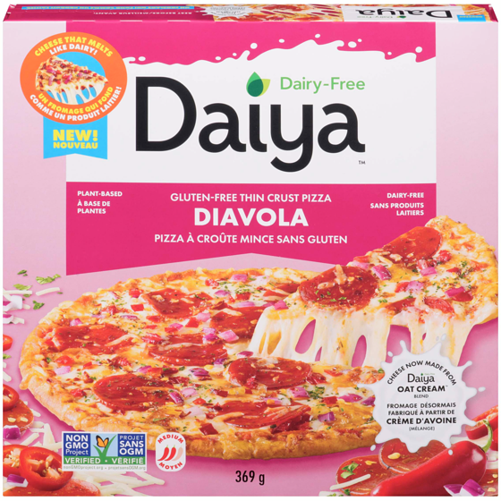 Daiya Dairy Free Gluten Free Meatless Diavola Pizza 369 g, $2.98/100g