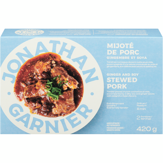 Jonathan Garnier Ginger And Soy Stewed Pork 420 g, $3.33/100g