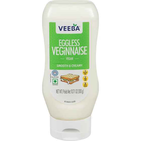 Veeba Veginnaise, Eggless 300 g, $1.83/100g