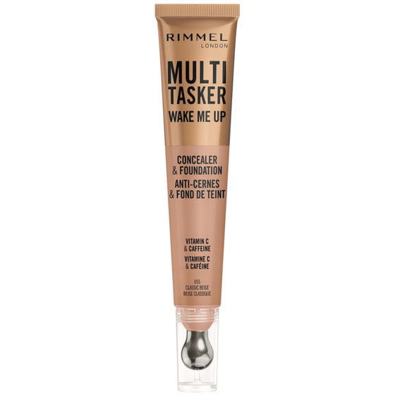 Rimmel London Multi-Tasker Wake Me Up, Concealer & Foundation Classic Beige - 055 20 ml, $69.95/100ml