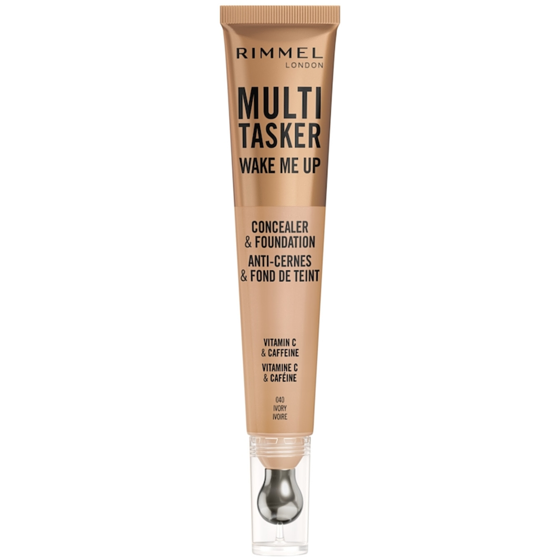 Rimmel London Multi-Tasker Wake Me Up, Concealer & Foundation Ivory - 040 20 ml, $69.95/100ml