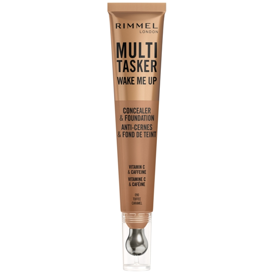 Rimmel London Multi-Tasker Wake Me Up, Concealer & Foundation Toffee - 090 20 ml, $69.95/100ml