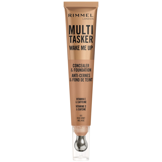 Rimmel London Multi-Tasker Wake Me Up, Concealer & Foundation Rose Honey - 065 20 ml, $69.95/100ml
