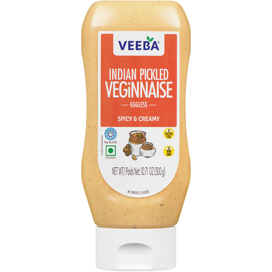 Veeba Veginnaise, Achari 300 g, $1.83/100g