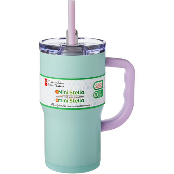 President's Choice The Mini Stella Insulated Travel Tumbler - Mint 1 ea, $9.49/1ea