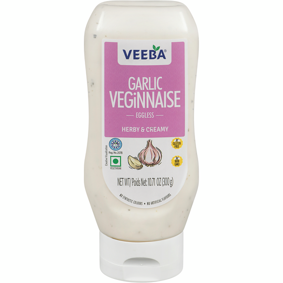 Veeba Veginnaise, Garlic 300 g, $1.67/100g