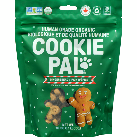 Cookie Pal Biscuits pour chiens pain d'épice 300 g, 3,33 $/100g