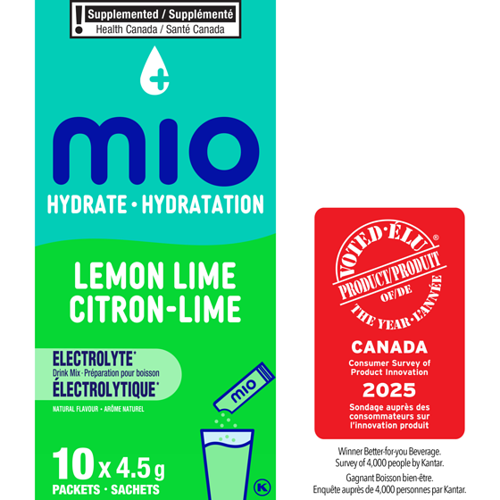 MiO Hydrate Lemon Lime Electrolyte Drink Mix 45 g, $7.22/100g