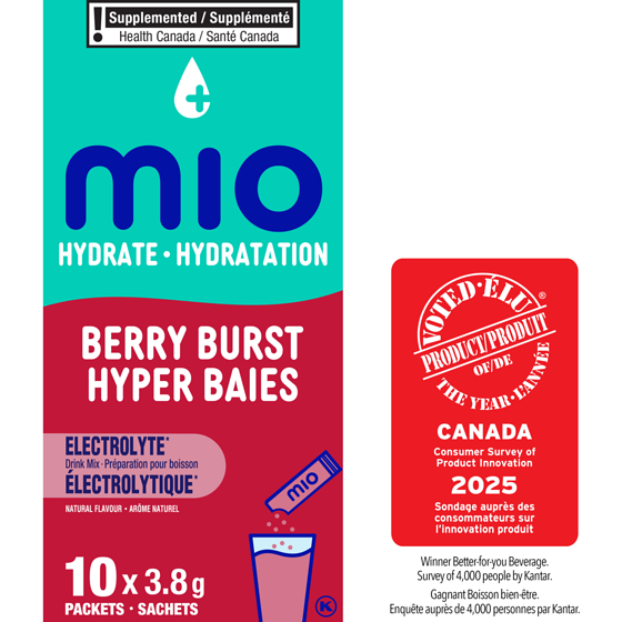 MiO Hydrate Berry Burst Electrolyte Drink Mix 38 g, $8.55/100g
