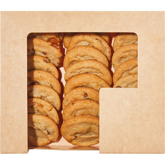 null Mini Chocolate Caramel Sea Salt Cookies, 24 Pack 326 g, $1.53/100g