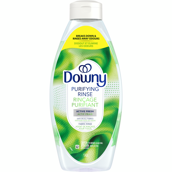 Downy Rinse & Refresh Laundry Odour Remover and Fabric Softener, Active Fresh, Safe On All Fabrics, HE Compatible 1.43 l, $1.26/100ml