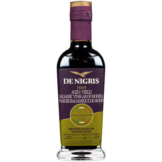 De Nigris Balsamic Vinegar Of Modena 250 ml, $6.40/100ml
