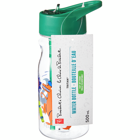 President's Choice Printed Water Bottle - Dinosaur 1 ea, $10.00/1ea