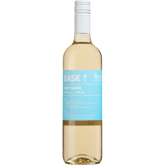null Pinot Grigio (ID required at pick-up) 750 ml, $1.60/100ml