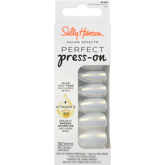 Sally Hansen Salon Effects Perfect Press On Nails Only Have Ice For You 1 ea, $12.49/1ea