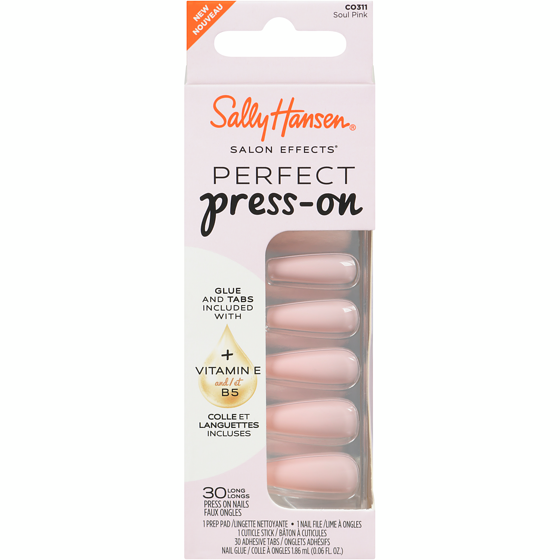 Sally Hansen Salon Effects Perfect Press-On Nails Soul Pink - Co311 1 ea, $12.49/1ea