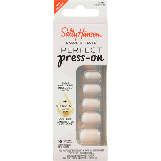 Sally Hansen Salon Effects Perfect Press-On Nails A La Mode - Sq201 1 ea, $12.49/1ea