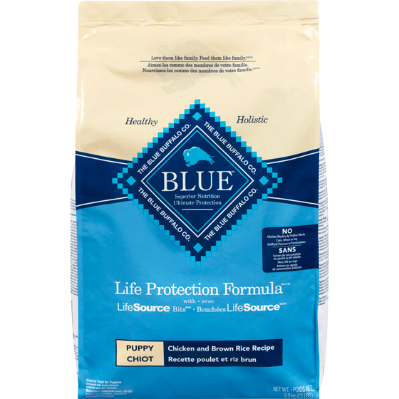 Blue Buffalo Life Protection Formula Chicken And Brown Rice Recipe Puppy 9.9 kg, $0.64/100g