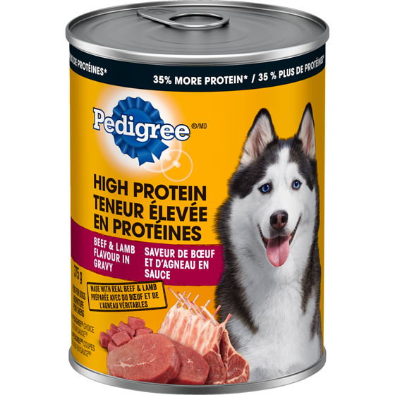 Pedigree Food For Dogs High Protein Beef & Lamb Flavour In Gravy 375 g, $0.80/100g