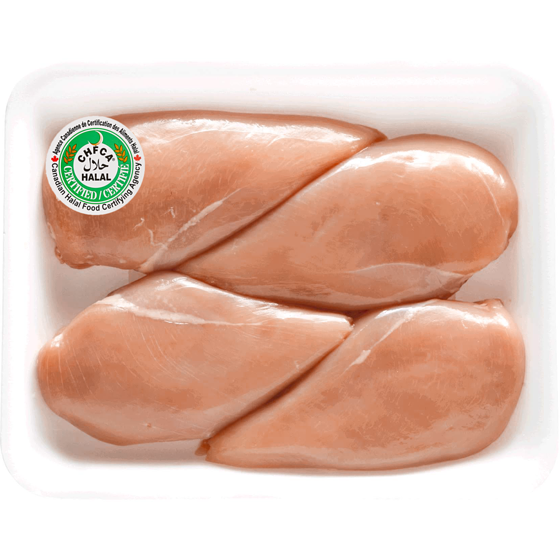 null Poitrine de poulet désossée et sans peau Halal, format Club 14,97 $/1kg 6,79 $/1lb