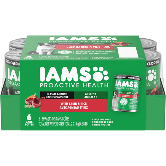 Iams Proactive Health Adult Dog Food Adult 1+ With Lamb & Rice 2.21 kg, $0.66/100g