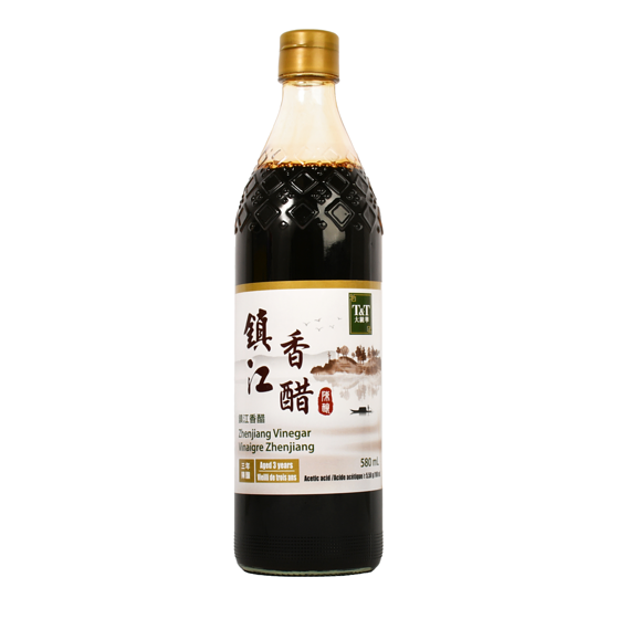 T&T Zhenjiang Vinegar 580 ml, $0.52/100ml