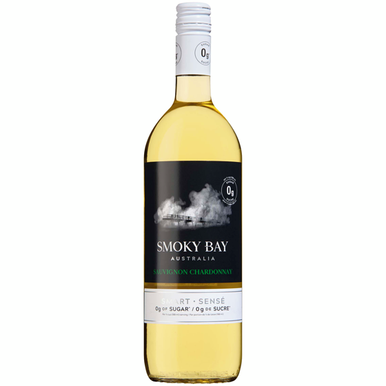 Smoky Bay White Wine Sauvignon Chardonnay Smart (ID required at pick-up) 1 l, $1.65/100ml