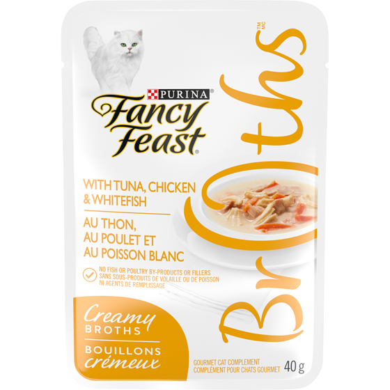Purina Fancy Feast bouillons crémeux gâteries pour chats 40 g, 4,23 $/100g